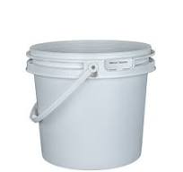 3 Gallon Round Plastic Container with Handle - IPL Industrial Series - Best Containers