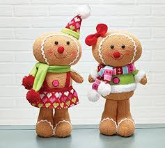 Burton And Burton Gingerbread Friends Plush Da C Cor Assortment To Check Out Further F Gingerbread Friends Unique Christmas Ornaments Natural Christmas Decor
