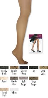 Factual Hosiery Color Chart 2019