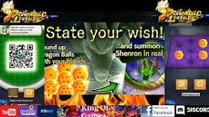 Dragon ball legends friend qr codes. How To Use The Shenron Dragon Ball Friend Hunt Scan Code Dragon Ball Legends Youtube