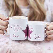 Happy mothers day mug super autism mom coffee mug best gift for. Lucky Stars Personalised Mother S Day Mug Set Sophia Victoria Joy