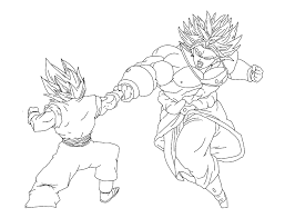 Discover (and save!) your own pins on pinterest.broly para colorear. Broly Vs Vegetto By Sasuderuto On Deviantart