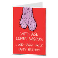 Some people are born with beautiful faces and some are born with brilliant minds. Funny Rude Birthday Card For Men Him 40th 50th 60th Husband Boyfriend Ebay
