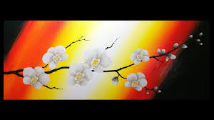 Cependant les artistes débutants comme professionnels entretiennent une nette préférence pour la toile. Orchidee Debutants Peinture Acrylique Facile Youtube
