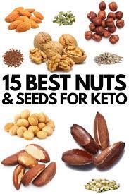 15 Best Keto Nuts Seeds That All Have Under 4 Net Carbs Low Carb Low Sugar Low Carb Diet Recipes Low Carb Meals Easy