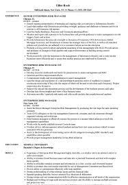 51,578 enterprise risk management job vacancies on jobsora. Enterprise Risk Manager Resume Samples Velvet Jobs