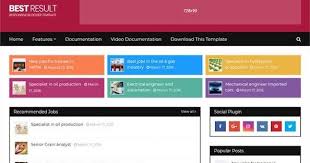 Best Result Blogger Template Premium Version Responsive And Mobile Friendly Blogger Template Best Result I Blogger Templates Free Blogger Templates Templates