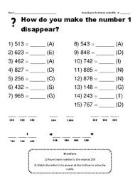 While working, kids must work through the maze finding only answers that can be rounded to five hundred! Rounding To The Nearest 100 Riddle Worksheet By Cutenpink Tpt