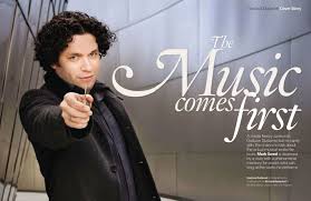 She even has a band of flowers in her hair! Gustavo Dudamel On Behance