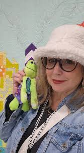 A bag I made with InRfoam, pattern from MsQC tutorial improv bag