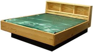 Http Www Waterbedstoday Com Naturalwoodbookcase2 Html Natural Wood Bookcase Waterbed Ii Our Price With Free Flow Water Bed Water Bed Mattress Waterbed Frame