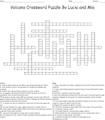 Maybe you would like to learn more about one of these? Volcano Crossword Puzzle By Lucia And Mia Wordmint