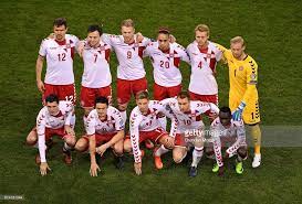 Dublin Ireland 14 November 2017 The Denmark Team Prior To The World Cup Qualifiers Dublin Teams