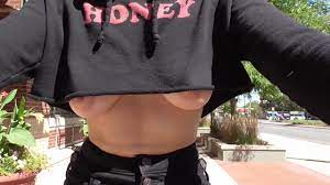 Teaser - Public City Biking Underboob - Pornhub.com