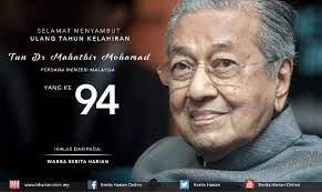 Menerusi satu hantaran berbeza, elyana juga tidak ketinggalan menitipkan ucapan dan doa sempena hari bapa untuk ayahnya. Ucapan Selamat Hari Lahir Ke 94 Buat Tun M
