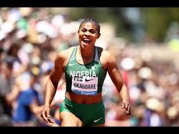 Blessing okagbare of nigeria celebrates winning gold in the women's 200m final at hampden park during day eight of the glasgow 2014 commonwealth. Blessing Okagbare 10 62 In100m Trials Youtube