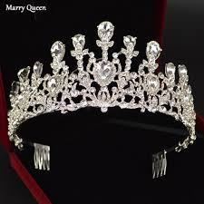 Queen elinor is the deuteragonist of the 2012 disney•pixar animated feature film, brave. Marry Queen Fashion New Multi Color Rhinestone Queen Hair Accessories Handmade Ladies Crystal Head Jewelry Bride Wedding Crown Hair Jewelry Aliexpress