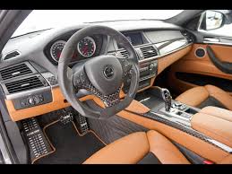 2011 Hamann Bmw X6 Tycoon Evo M Black Carbon Fiber Interior Cream Multifunction Bmw X6 Bmw Evo