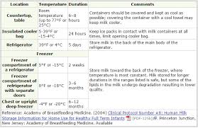 How Long Is Breast Milk Good Out Of The Freezer Parenting