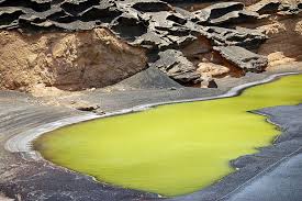 Lac Vert Lanzarote Image Stock Image Du Etang Rural 40570951