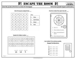 40 diy escape room ideas for home! Escape The Room Worksheets Escape Room For Kids Escape Room Puzzles Escape Room Challenge