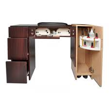 Ion Manicure Table With Uv Gel Lights Manicure Table Manicure Station Nail Salon Furniture