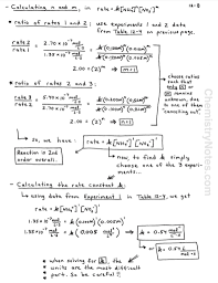 Using the data in the table, calculate the rate constant of this reaction using the data in the table, calculate the rate constant of this reaction. Chemistrynotes On Twitter Section 12 Chemical Kinetics 24 Pages Https T Co Xtsxhi6tra All My Notes Are Available At Link Above Generalchemistrylectures Chemistrylectures Generalchemistrynotes Generalchemistry Chemistrynotes