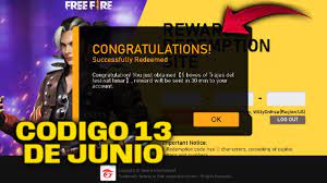 Puedes ver más códigos de free fire gratis y secretos que funcionan para hoy si pulsas el botón de abajo. Nuevo Codigo Para Free Fire Hoy 13 De Junio 2020 Codigos Ff Youtube
