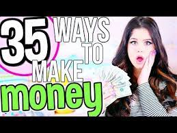 Choose an easy idea and get to work. 35 Fast Easy Ways To Make Money How To Make Money Fast As A Teenager Adult Youtube