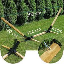 Hangematte Gestell Hangemattengestell Holzgestell Hartholz Hangeliege Stabil Relax Kaufen Bei Hood De Hangemattengestell Diy Hangematte Hangematten Stander