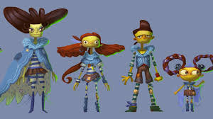Psychonauts 2 will feature new. Psychonauts 2 Official The Aquato Family Developer Update Double Fine Productions Provides A Look Into T Concept Art Characters Character Concept Development