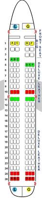 Airline Seating Charts Boeing Airbus Aircraft Seat Maps