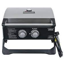 Brinkmann 2 Burner Tabletop Propane Gas Grill 810 1200 S At The Home Depot Propane Gas Grill Gas Grill Table Top Grill