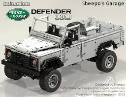 Instructions For Land Rover Defender 110 Lego Lego Ideeen Lego Creaties