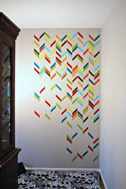 For our diy washi tape, it is full stick so it might pull up your paper if you try to move it after you put it down. Coopcrafts Washi Tape Wall Decor Tape Wall Art Washi Tape Wall