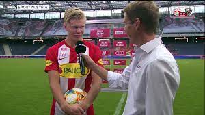 Erling haaland scored after a lovely move. Erling Haaland Der Matchball Wird Meine Freundin Fur Die Nacht Sky Sport Austria
