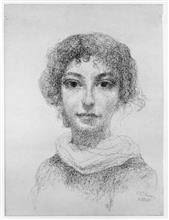 Paulien met halsdoekje