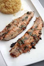Filets De Maquereau A La Chermoula
