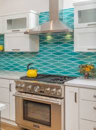 Remodeling Stories A Splash Of Turquoise In A White Kitchen Trendy Kitchen Backsplash Turquoise Kitchen Trendy Kitchen Tile