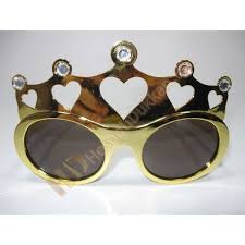 Kalpli Kralice Tac Gozluk Parti Malzemesi Gozluk Desenler