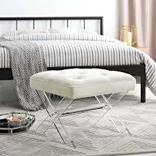 The velvet bench is available in three different colors to complement many different color schemes. Swift Bench Contemporary Modern Furniture Modway