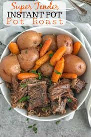Super Tender Instant Pot Pot Roast A Classic Family Favorite Made Super Simple And Quick Using The Instant Instant Pot Pot Roast Pot Roast Pot Roast Recipes