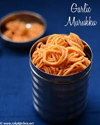 Poondu Murukku Garlic Murukku Recipe Mini Murukku Raks Kitchen Recipe Recipes Tea Time Snacks Indian Snack Recipes