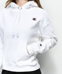 Champion Reverse Weave White Hoodie Zumiez Champion Clothing Hoodie Fashion Trendy Hoodies