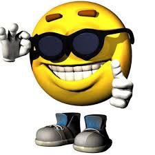 Emoji meaning a yellow face with simple, open eyes and a broad, open smile, showing upper teeth and tongue on some platforms. Picardia Know Your Meme