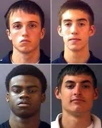 Hey there Robert Kitzinger, Brandon Hoge, Oscar Falodun, and Scott Laskowski!  You think we forgot what you did 10 years ago? People, these monsters are  now your coworkers, friends, neighbors... They raped