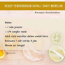 Check spelling or type a new query. Resep Pereda Radang Tenggorokan Obat Alami Resep Sehat Minuman Sehat