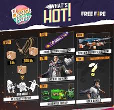 Free fire new skull king bundle is here and how i got it. Free Fire New Beach Party Event New Gold Royale Bundle 7th June 2021 World Of Youth News