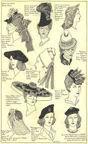 History Of Hats Gallery Chapter 23 Village Hat Shop 1940 44 New York Renaissance Hairstyles Historical Hats Victorian Hats