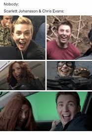 And i think it's safe to say that memes are great, but memes with scarlett johansson are much, much better. Scarlett Johansson And Chris Evans Meme Scarlett Johansson Movies